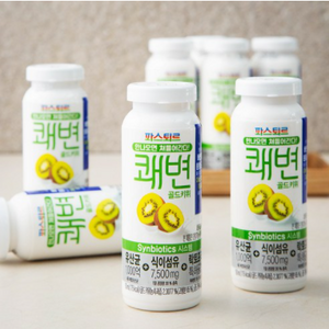 파스퇴르 쾌변요구르트 골드키위맛 150ml 식이섬유 7500mg 소아변비
