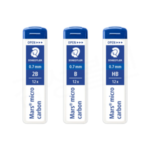 스테들러 마스 마이크로 카본 250 샤프심 0.7mm, B