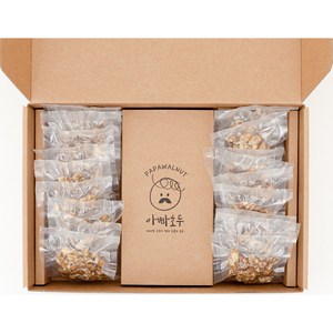 대단한농부 아빠호두 진공포장 국내산 햇호두 조각호두 견과류 결혼 돌 답례품 명절 선물 이유식 수험생 다이어트 건강 간식, 20g, 20개