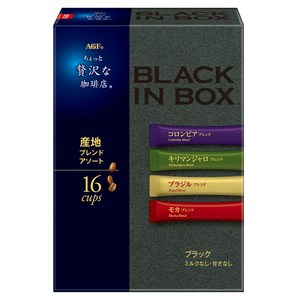 조금호화로운커피숍 블랙 인 박스 산지 블렌드 어쏘트