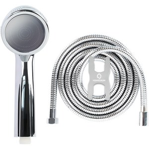 홈다움 폭풍수압 상승 샤워기 헤드 + 샤워호스2m, 1개