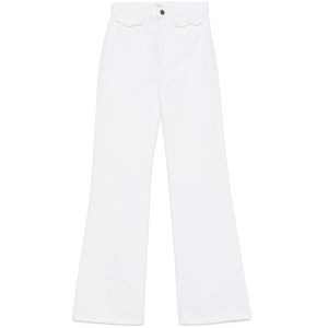 끌로에 하이웨이스트 플레어 진, 화이트계열, France 40(KR 66)