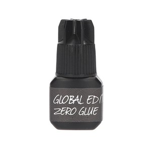 글로벌에디션 제로 속눈썹 연장 글루 전문가용 재료, 1개, 검정