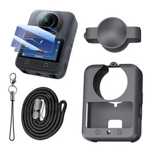 [특가] make speed 오즈모360 실리콘보호케이스+강화유리필름2매