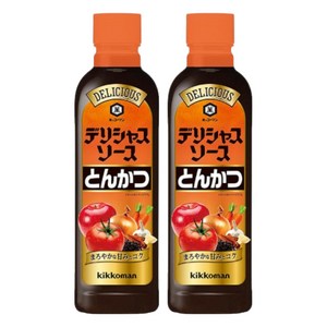 기꼬만 딜리셔스 돈카츠 소스, 500ml, 2개