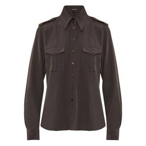 톰포드 플랩 포켓 셔츠, 브라운계열, Italy 42