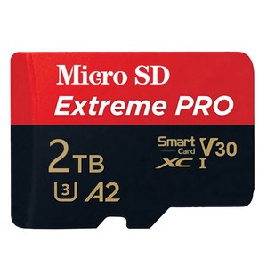 마이크로sd카드 100% 마이크로 SD 카드 2 고속 1 TF 메모리 플래시 휴대폰 핸드폰 컴퓨터 카메라 선물, [02] black 1