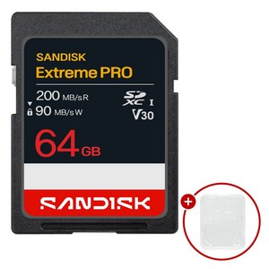 샌디스크 익스트림 프로 SD메모리카드 Extreme PRO UHS-I SDXXU+ SD카드 케이스 패키지