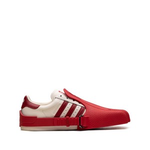 아디다스 X 아바바브 슈퍼핑거 슈퍼스타 버클 디테일 스니커즈, US men 4.5(KR 225), 베이지계열+레드계열