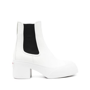 마르니 가죽 첼시 부츠 70mm