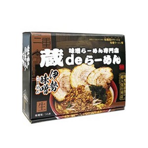 Island Foods 미소라멘 전문점 쿠라 드 라멘 3개입 645g, 1개