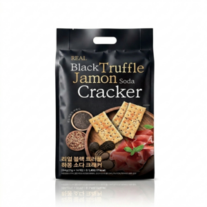 블랙 트러플 하몽 소다 크래커 맛있는 간식 만능 안주, 294g, 1개