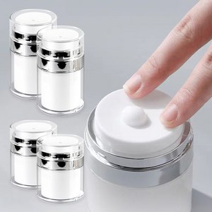 아티크 진공 크림 용기, 대형(50ml 2p + 100ml 2p), 1세트