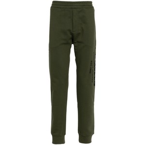 알렉산더맥퀸 로고 프린트 트랙팬츠