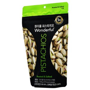 원더풀피스타치오 가염, 150g, 2개