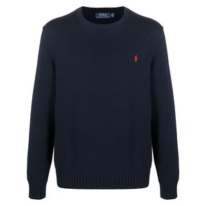 폴로랄프로렌 로고 자수 니트 스웨터, 블루계열, Standard S(KR 95)