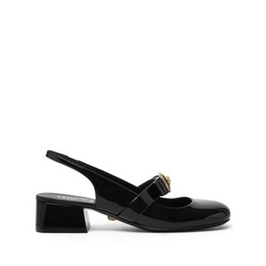 베르사체 지아니 리본 슬링백 펌프스 35mm