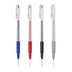 모나미 중성펜 젤러펜 502 JELLER PEN 0.5mm, 적색