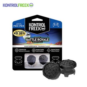[공식수입정품]컨트롤프릭 FPS Feek Battle Royale PS5/PS4 배틀로얄 썸스틱, BLACK, 1개