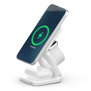 코딩 맥폴딩3in1 아이폰 애플 워치 갤럭시 호환 접이식 고속무선 맥세이프 충전기 KMFC31