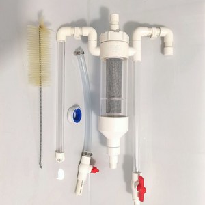 어항 외부 오물 집진기 집똥기 외부여과기 똥집기 거북이집똥기 프리필터 여과기, 외경 12mm 높이 80cm 이하