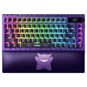레이저 US 레이아웃 무선 기계식 키보드 포켓몬 팬텀 에디션