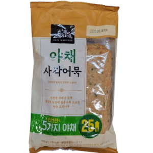 [트레이더스] 고래사어묵 야채사각어묵 750G 아이스박스포장, 1개