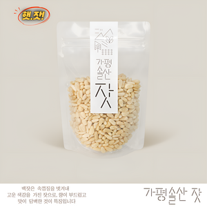 가평솔산 백잣, 150g, 1개
