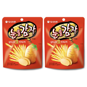 오리온 눈을감자, 56g, 2개