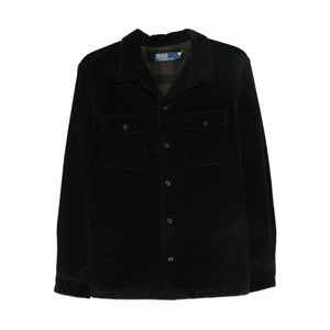 폴로랄프로렌 코듀로이 체스트 포켓 셔츠, 블랙계열, Standard L(KR 40.5)