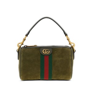 구찌 Ophidia web-stripe mini bag