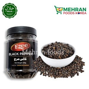 EZEE Black Peppe Whole (Sabut Kali Mich) 100g 흑후추 (통), 1개