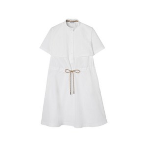 버버리 코튼 포플린 드레스, 화이트계열, UK 16(KR 88)