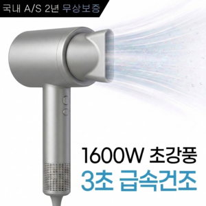 글라우벤 BLDC 저소음 1600W 항공모터 헤어 드라이기