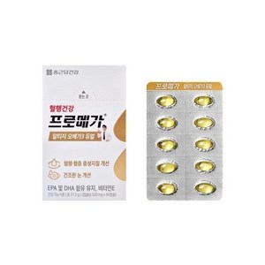 종근당건강 알티지 오메가3 듀얼, 60정, 1개
