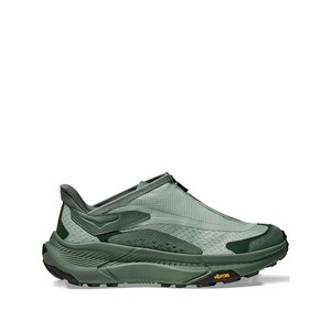 HOKA 트랜스포트 지퍼 프런트 메시 스니커즈, US men 8.5(KR 265), 그린계열