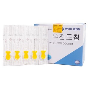 일회용멸균침 우전도침 0.40x40mm 1통(100개) 도침요법 한방침, 1개