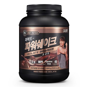 칼로바이 퍼펙트 파워쉐이크 아이솔레이트 WPI 분리유청 초코맛, 1.89kg, 1개