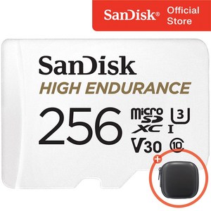 샌디스크 High Endurance 블랙박스 마이크로 SD 카드 + 보관 케이스 패키지