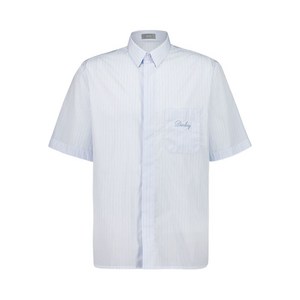 디올 반소매 포켓 셔츠