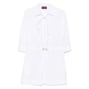 구찌 레이스업 드레스, 화이트계열, Italy 42(KR 66)