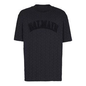 발망 테리 모노그램 티셔츠, 블랙계열, Standard XL(KR 115)