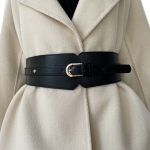 여성 코르셋벨트 가죽 빈티지 허리 스판 넓은 허리띠 Women's belt