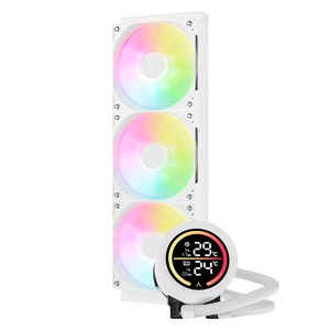 앱코 포세이돈 P360D ARGB 디스플레이 수냉 CPU 쿨러