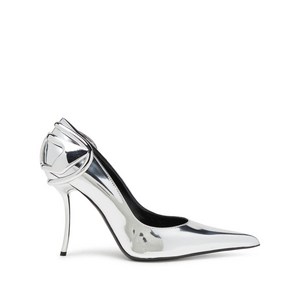 디젤 디텐앤하프 P 포인티드 슬링백 펌프스, Europe 36(KR 230), 실버계열
