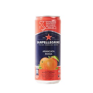 산펠레그리노 로싸 탄산음료, 330ml, 24개