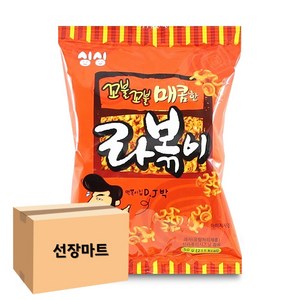 싱싱 라볶이 50g 40개입 1박스 매콤한 스낵 과자 무, 40개