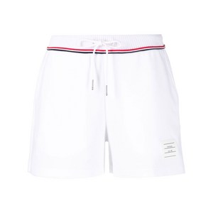 톰 브라운 로고 패치 스웨트쇼츠, 화이트계열, Italy 38(KR 44)