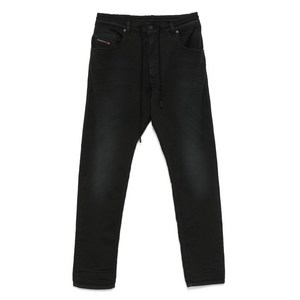 디젤 로고 자수 진, 블랙계열, Denim size 32(KR 100-105)