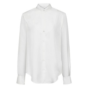 톰 브라운 탈부착식 칼라 보우 셔츠